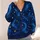 Gold Pumpkins And Starry Night Skies For Cozy Autumn Halloween Evenings All-over Print Knitted Cardigan - 4