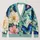 Blue Butterfly And Floral Garden Motifs For Relaxed Everyday Nature-Inspired Style All-over Print Knitted Cardigan - 1