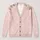 Blush Rose Floral Embroidery Style for Soft Everyday Layering and Youthful Outfits All-over Print Knitted Cardigan - 1