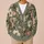 Blush Rose And Ivory Garden Flowers For Relaxed Everyday Layering All-over Print Knitted Cardigan - 6