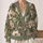 Blush Rose And Ivory Garden Flowers For Relaxed Everyday Layering All-over Print Knitted Cardigan - 2