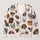 Whimsical Eyeglass-Wearing Dog Faces for Cozy Everyday Layering and Animal Lovers All-over Print Knitted Cardigan - 1