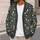 Honeybee And Wildflower Motifs For Nature Lovers And Everyday Layering All-over Print Knitted Cardigan - 5