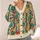 Desert Cactus And Wildflower Motifs For Everyday Southwestern Bohemian Style All-over Print Knitted Cardigan - 4