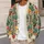 Desert Cactus And Wildflower Motifs For Everyday Southwestern Bohemian Style All-over Print Knitted Cardigan - 5