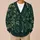Forest Ferns and Ivory Blooms for Cozy Autumn Garden Walks and Everyday Nature Style All-over Print Knitted Cardigan - 6