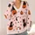 Black Cats on Jack-o'-Lanterns for Cozy Halloween Evenings and Autumn Gatherings All-over Print Knitted Cardigan - 4