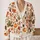 Pumpkin Maple Leaf And Pinecone Autumn Style For Cozy Everyday Layering All-over Print Knitted Cardigan - 2