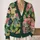 Green Butterfly Freedom Collage for Creative Everyday Layering and Nature Lovers All-over Print Knitted Cardigan - 2