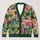 Green Butterfly Freedom Collage for Creative Everyday Layering and Nature Lovers All-over Print Knitted Cardigan - 1