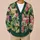 Green Butterfly Freedom Collage for Creative Everyday Layering and Nature Lovers All-over Print Knitted Cardigan - 6
