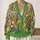 Colorful Wildflower Meadow for Bright Everyday Layering and Youthful Style All-over Print Knitted Cardigan - 2