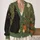 Black Cat, Pumpkins & Autumn Blooms for Cozy Halloween Days and Fall Layering Wear All-over Print Knitted Cardigan - 2