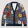 Bold Wildflower Blooms for Colorful Everyday Layering and Cozy Autumn Outings Style All-over Print Knitted Cardigan - 1