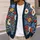 Bold Wildflower Blooms for Colorful Everyday Layering and Cozy Autumn Outings Style All-over Print Knitted Cardigan - 5