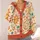 Celestial Sun Moon Hearts And Flowers For Whimsical Everyday Layering And Gift Giving All-over Print Knitted Cardigan - 4