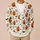 Jack O Lantern Pumpkin Halloween Motifs for Festive Autumn Everyday Layering All-over Print Knitted Cardigan - 6