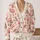 Pink Cherry Blossom Trees And Cottage Scenery For Springtime Garden Nature Lovers All-over Print Knitted Cardigan - 2
