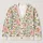 Watercolor Bees And Wildflowers For Cheerful Everyday Layering For Youthful Style All-over Print Knitted Cardigan - 1