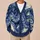 Indigo Octopus Coastal Layering Style for Ocean Lovers and Creative Everyday Outfits All-over Print Knitted Cardigan - 6