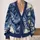 Indigo Octopus Coastal Layering Style for Ocean Lovers and Creative Everyday Outfits All-over Print Knitted Cardigan - 2