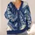 Indigo Octopus Coastal Layering Style for Ocean Lovers and Creative Everyday Outfits All-over Print Knitted Cardigan - 4