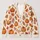 Rustic Autumn Pumpkins and Maple Leaves for Cozy Harvest Season Everyday Layering All-over Print Knitted Cardigan - 1