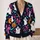 Ghost Pumpkin Bows for Playful Halloween Parties and Autumn Gatherings All-over Print Knitted Cardigan - 2