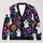 Ghost Pumpkin Bows for Playful Halloween Parties and Autumn Gatherings All-over Print Knitted Cardigan - 1