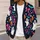 Ghost Pumpkin Bows for Playful Halloween Parties and Autumn Gatherings All-over Print Knitted Cardigan - 5