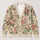 Watercolor Rose and Wildflower Floral for Cozy Autumn Layering All-over Print Knitted Cardigan - 1