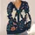 Ghosts, Bats & Autumn Flowers for Cozy Halloween Nights and Relaxed Fall Style All-over Print Knitted Cardigan - 4
