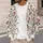 Watercolor Wildflower Botanicals for Cozy Autumn Walks and Everyday Nature Inspired Style All-over Print Knitted Cardigan - 5