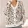 Watercolor Wildflower Botanicals for Cozy Autumn Walks and Everyday Nature Inspired Style All-over Print Knitted Cardigan - 4
