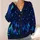 Colorful Evergreen Forest Beneath Cosmic Stars For Festive Winter Layering Everyday Style All-over Print Knitted Cardigan - 4