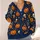 Pumpkin Skeleton Witch Hat Autumn Halloween Style For Women Cozy Seasonal Layering All-over Print Knitted Cardigan - 4