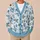 Snowmen And Blue Ornaments For Cozy Christmas Cheer, Winter Holidays, And Layering All-over Print Knitted Cardigan - 6
