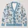 Snowmen And Blue Ornaments For Cozy Christmas Cheer, Winter Holidays, And Layering All-over Print Knitted Cardigan - 1