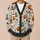 Halloween Mummy Pumpkin Motifs for Festive Autumn Layering and Casual Outings All-over Print Knitted Cardigan - 6