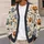 Halloween Mummy Pumpkin Motifs for Festive Autumn Layering and Casual Outings All-over Print Knitted Cardigan - 5