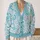 Pastel Seashells and Ocean Waves for Whimsical Coastal Style and Mermaid Lovers All-over Print Knitted Cardigan - 2