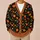 Autumn Pumpkins and Falling Leaves for Cozy Thanksgiving Harvest Gatherings All-over Print Knitted Cardigan - 6