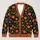 Autumn Pumpkins and Falling Leaves for Cozy Thanksgiving Harvest Gatherings All-over Print Knitted Cardigan - 1