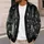 Madam Leota Haunted Mansion Ghosts for Halloween Nights and Spooky Season Gatherings All-over Print Knitted Cardigan - 5