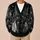 Madam Leota Haunted Mansion Ghosts for Halloween Nights and Spooky Season Gatherings All-over Print Knitted Cardigan - 6