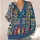 Colorful Folk Patchwork Medallions for Cozy Fall Layering and Everyday Style All-over Print Knitted Cardigan - 4