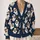Playful Spooky Ghosts for Cozy Autumn Halloween Layering and Everyday Wear All-over Print Knitted Cardigan - 2
