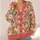 Coral Vintage Floral Motif for Cozy Autumn Layering and Everyday Wear All-over Print Knitted Cardigan - 4