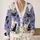 Halloween Ghosts, Bats and Black Cat for Cozy Spooky Autumn Layering All-over Print Knitted Cardigan - 2