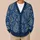 Blue Paisley Floral Motif for Relaxed Weekend Layering and Youthful Everyday Wardrobes All-over Print Knitted Cardigan - 6